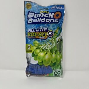 Bunch O Balloons, 100 Self-Sealing Water Balloons in 3 Bunches (Assorted Colors)